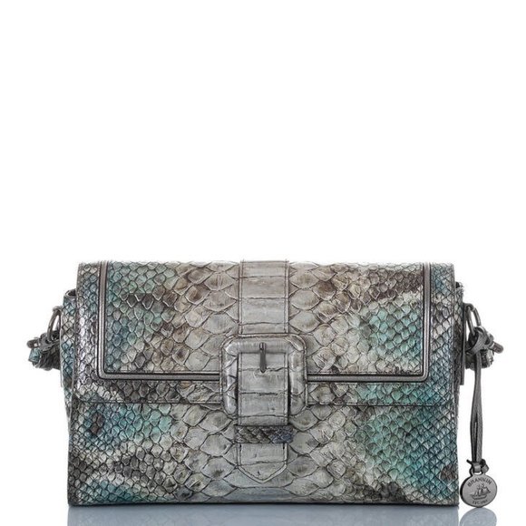 Brahmin Lana Platinum Folkland Bag PRICE